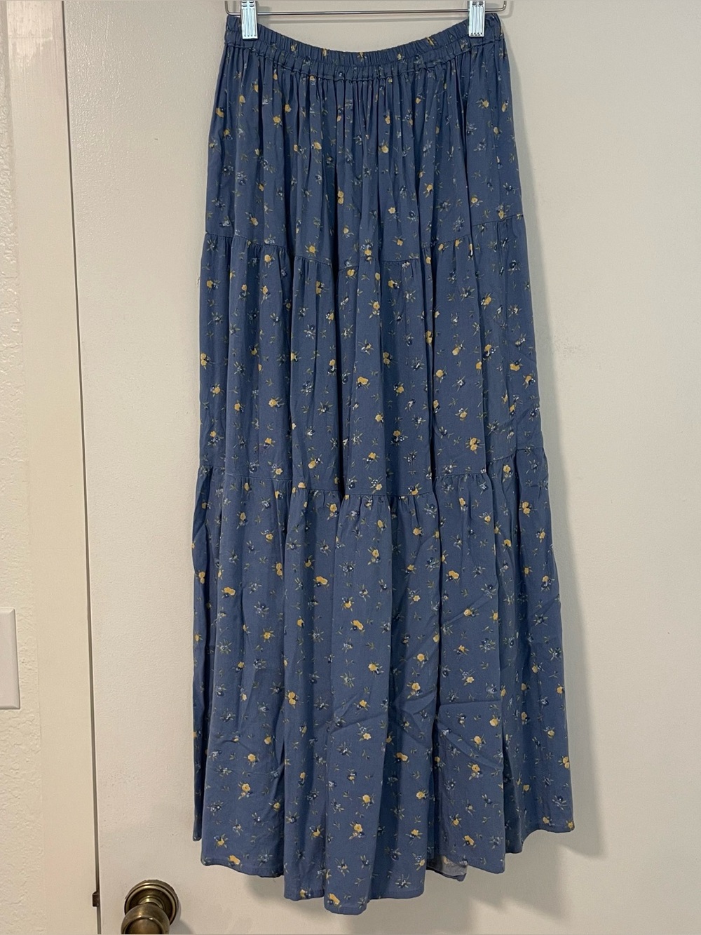 Vintage western tiered skirt